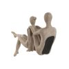 Dekoratív Figura Home ESPRIT Bézs szín Yoga 20 x 10 x 50 cm MOST 22190 HELYETT 12989 Ft-ért!