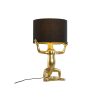 Asztali lámpa Home ESPRIT Fekete Aranysàrga Gyanta 50 W 220 V 31 x 28 x 50 cm (2 egység) MOST 74396 HELYETT 47076 Ft-ért!
