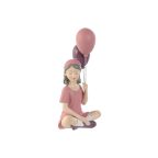   Dekoratív Figura Home ESPRIT Rózsaszín chica 10,5 x 7,5 x 21 cm MOST 12692 HELYETT 7598 Ft-ért!