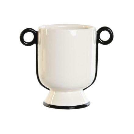 Váza Home ESPRIT Kétszínű Kerámia modern 21 x 13 x 18 cm MOST 9018 HELYETT 5399 Ft-ért!