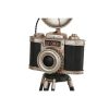 Dekoratív Figura Home ESPRIT Fekete Ezüst színű Kamera Vintage 15 x 17 x 37 cm MOST 23350 HELYETT 13667 Ft-ért!