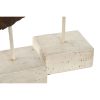 Dekoratív Figura Home ESPRIT Fehér Világos barna mellszobor 9,5 x 8 x 31 cm (2 egység) MOST 29800 HELYETT 17445 Ft-ért!