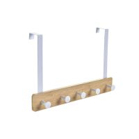   Ajtófogas Home ESPRIT Fehér Fém Bambusz 38,5 x 4,8 x 25,5 cm MOST 8229 HELYETT 4622 Ft-ért!