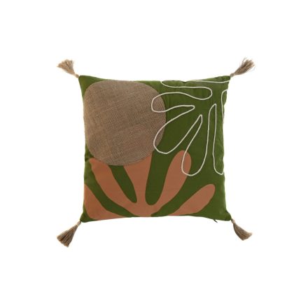 Párna Home ESPRIT Zöld Boho 45 x 5 x 45 cm MOST 12630 HELYETT 7085 Ft-ért!