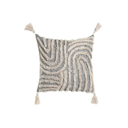 Párna Home ESPRIT Fehér Szürke Rojt ( függönykötő vég) Boho 45 x 15 x 45 cm MOST 15701 HELYETT 9400 Ft-ért!