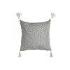 Párna Home ESPRIT Fehér Szürke Rojt ( függönykötő vég) Boho 45 x 15 x 45 cm MOST 15701 HELYETT 9400 Ft-ért!