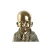 Dekoratív Figura Home ESPRIT Aranysàrga Szerzetes Keleti 17 x 13,6 x 21,8 cm MOST 11996 HELYETT 7185 Ft-ért!