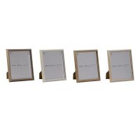   Fényképkeret Home ESPRIT Barna Bézs szín Krémszín Természetes Kristály Fa MDF Skandináv 23,5 x 2,8 x 28,5 cm (4 egység) MOST 17224 HELYETT 10078 Ft-ért!