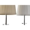 Asztali lámpa Home ESPRIT Fehér Bézs szín Fémes Fém 25 W 220 V 20 x 20 x 43 cm (2 egység) MOST 36599 HELYETT 21422 Ft-ért!