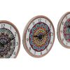 настолен часовник Home ESPRIT Kerámia Mandala 16 x 1 x 16 cm MOST 19583 HELYETT 11459 Ft-ért!
