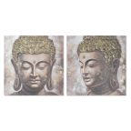   Kép Home ESPRIT Buddha Keleti 100 x 3 x 100 cm (2 egység) MOST 78062 HELYETT 49400 Ft-ért!