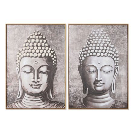 Kép Home ESPRIT Buddha Keleti 70 x 3,5 x 100 cm (2 egység) MOST 75301 HELYETT 47655 Ft-ért!