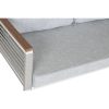 Asztal szett 3 fotellel Home ESPRIT Szürke Acél Polikarbonát 128 x 69 x 79 cm MOST 788210 HELYETT 505545 Ft-ért!
