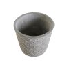 Kaspó DKD Home Decor Szürke Cement 17 x 17 x 14,5 cm (3 egység) MOST 13636 HELYETT 8160 Ft-ért!
