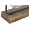 Váza DKD Home Decor Fekete Természetes Fém Kristály Császárfa 49 x 11 x 27 cm (3 Darabok) MOST 20883 HELYETT 12220 Ft-ért!