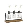 Váza DKD Home Decor Fekete Természetes Fém Kristály Császárfa 49 x 11 x 27 cm (3 Darabok) MOST 20883 HELYETT 12220 Ft-ért!