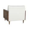 Karosszék Home ESPRIT Fehér Természetes 93 x 86 x 88 cm MOST 586105 HELYETT 375916 Ft-ért!