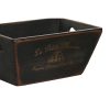 Tárolódobozok Home ESPRIT Fekete Lucfenyő 34 x 26 x 18 cm 4 Darabok MOST 38857 HELYETT 22744 Ft-ért!