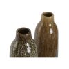 Váza Home ESPRIT Kétszínű Kerámia 12 x 12 x 41 cm (2 egység) MOST 35787 HELYETT 20942 Ft-ért!