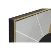 Vászon Home ESPRIT Fekete Aranysàrga polisztirén Vászon Hölgy 82 x 3,5 x 122 cm (2 egység) MOST 158159 HELYETT 101436 Ft-ért!