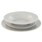   Edénykészlet Home ESPRIT Fehér Porcelán 27 x 27 x 2 cm 18 Darabok MOST 57350 HELYETT 36295 Ft-ért!