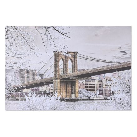 Kép Home ESPRIT Fehér Aranysàrga Glitter London Loft 150 x 3 x 100 cm (2 egység) MOST 55161 HELYETT 32285 Ft-ért!