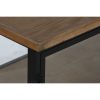 Palacktartó Home ESPRIT Fekete Természetes Fa Fém Kristály 102 x 32 x 60 cm MOST 206189 HELYETT 132242 Ft-ért!