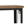 Palacktartó Home ESPRIT Fekete Természetes Fa Fém Kristály 102 x 32 x 60 cm MOST 206189 HELYETT 132242 Ft-ért!