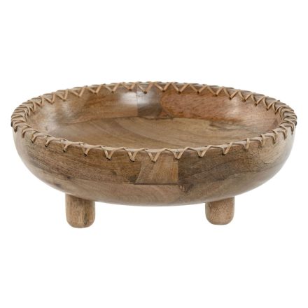 Asztaldísz Home ESPRIT Természetes Mangófa Gyarmati 25 x 25 x 9 cm MOST 17580 HELYETT 10293 Ft-ért!