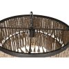 Mennyezeti Lámpa Home ESPRIT Barna Természetes Fa Fém 50 W 61 x 61 x 117 cm MOST 131800 HELYETT 84537 Ft-ért!