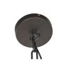 Mennyezeti Lámpa Home ESPRIT Barna Természetes Fa Fém 50 W 61 x 61 x 117 cm MOST 131800 HELYETT 84537 Ft-ért!