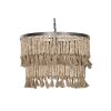 Mennyezeti Lámpa Home ESPRIT Barna Természetes Fa Fém 50 W 61 x 61 x 117 cm MOST 131800 HELYETT 84537 Ft-ért!