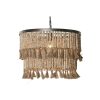 Mennyezeti Lámpa Home ESPRIT Barna Természetes Fa Fém 50 W 61 x 61 x 117 cm MOST 131800 HELYETT 84537 Ft-ért!