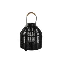   Gyertyatartó Home ESPRIT Fekete Fém 26,5 x 26,5 x 28 cm MOST 25299 HELYETT 14807 Ft-ért!