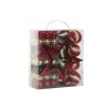 Karácsonyi díszek Home ESPRIT Piros Zöld Polietilén 21 x 6,5 x 27 cm (53 Darabok) MOST 15167 HELYETT 9078 Ft-ért!