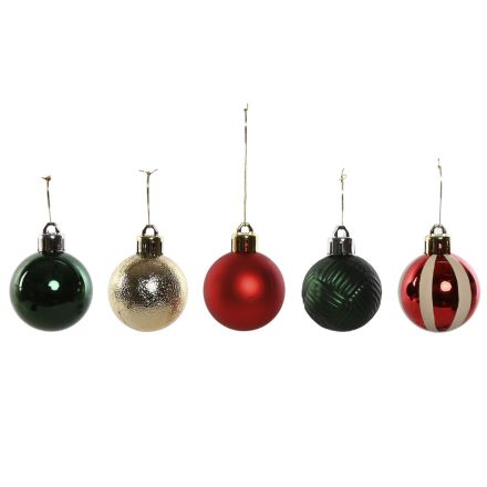 Karácsonyi díszek Home ESPRIT Piros Zöld Polietilén 27 x 4 x 26 cm (20 Darabok) MOST 6373 HELYETT 3340 Ft-ért!