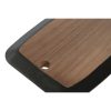 Vágódeszka Home ESPRIT Fekete Természetes Akácfa Tábla 30 x 20 x 1,8 cm MOST 8693 HELYETT 4878 Ft-ért!