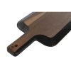 Vágódeszka Home ESPRIT Fekete Természetes Akácfa Tábla 51 x 17 x 1,8 cm MOST 10232 HELYETT 6126 Ft-ért!