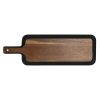Vágódeszka Home ESPRIT Fekete Természetes Akácfa Tábla 51 x 17 x 1,8 cm MOST 10232 HELYETT 6126 Ft-ért!