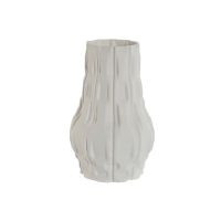   Váza Home ESPRIT Fehér Kőedény modern 14,5 x 14,5 x 24 cm MOST 23458 HELYETT 13733 Ft-ért!