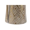 Váza Home ESPRIT Fehér Aranysàrga Fém modern 19,5 X 19,5 X 53 cm MOST 23597 HELYETT 13807 Ft-ért!