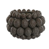   Váza Home ESPRIT Barna Kőedény Ananász 30 x 30 x 20 cm MOST 33838 HELYETT 19801 Ft-ért!