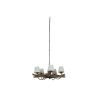 Mennyezeti Lámpa Home ESPRIT Vas teakfa 90 x 90 x 35 cm MOST 415286 HELYETT 266352 Ft-ért!