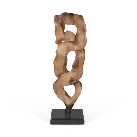 Dekoratív Figura Home ESPRIT Fekete Természetes 44 X 26 X 93 cm MOST 183914 HELYETT 117955 Ft-ért!