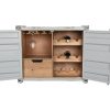 Palacktartó Home ESPRIT Szürke Égszínkék 77 x 41 x 64 cm MOST 298358 HELYETT 191364 Ft-ért!