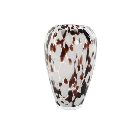 Váza Home ESPRIT Fehér Barna Kristály modern 15,5 X 15,5 X 24,5 cm MOST 15012 HELYETT 8987 Ft-ért!