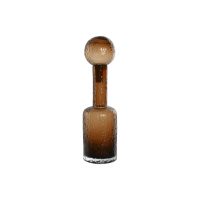   Váza Home ESPRIT Barna Kristály modern 12,5 X 12,5 X 43,5 cm MOST 25585 HELYETT 14973 Ft-ért!