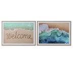   Kép Home ESPRIT Strand Mediterrán 72,5 x 3 x 52,5 cm (2 egység) MOST 45880 HELYETT 26853 Ft-ért!