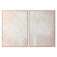   Kép Home ESPRIT Fehér Bézs szín Pálmafák Trópusi 100 x 4 x 140 cm (2 egység) MOST 181880 HELYETT 116657 Ft-ért!