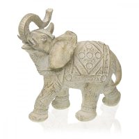   Dekoratív Figura Versa Elefánt 10,5 x 22,5 x 23 cm Gyanta MOST 28114 HELYETT 17486 Ft-ért!